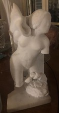 Scultura Jean Bartoli "Dea Greca" marmo Carrara