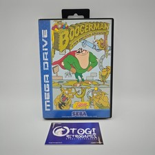 BOOGERMAN A PICK AND FLICK ADVENTURE SEGA MEGA DRIVE MEGADRIVE PAL EUR