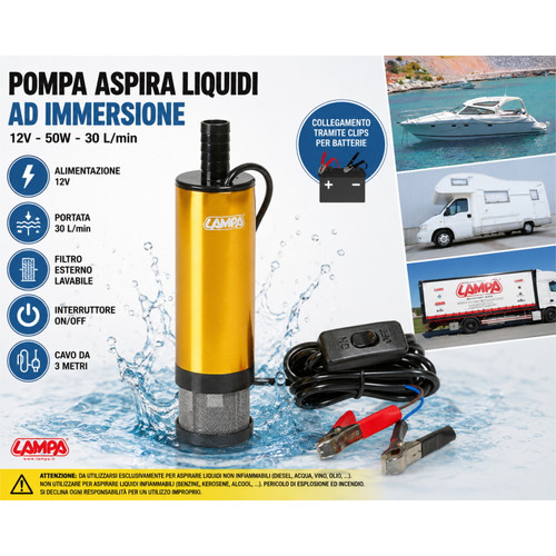 Electric transfer pump - electric, 50w