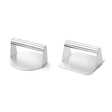 2X(Pressa per carne hamburger