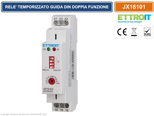 Rele temporizzato guida - rele',