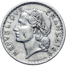 Francia - moneta - 5 franchi