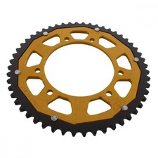 Pignone alluminio oro 52 denti