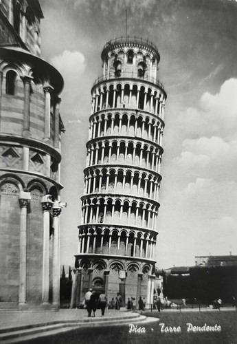 Pisa torre pendente 1959 - pendente,