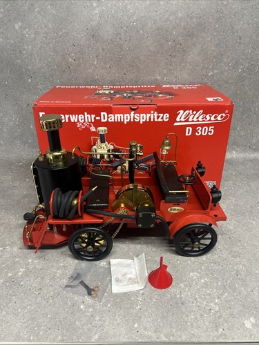 Live steam wilesco d305 fire - live,