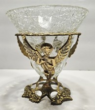 Vintage Gold Brass Cherub