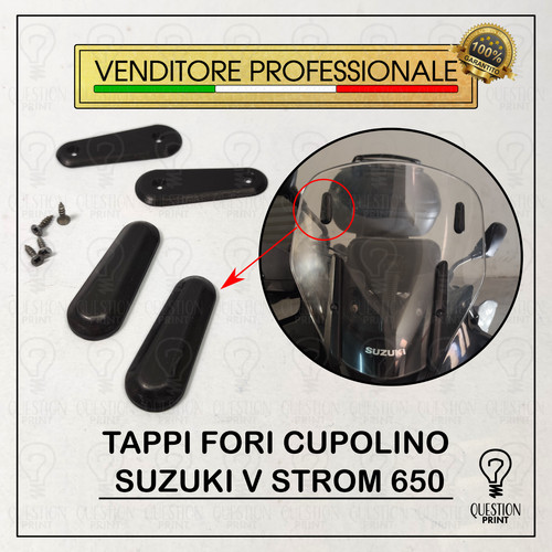 Tappi fori cupolino suzuki - fori,