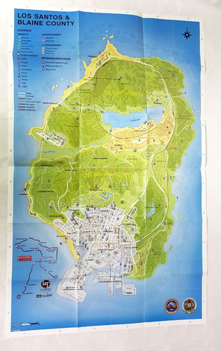 Mappa grand theft auto - auto, 5