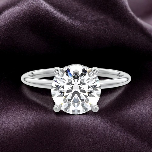 Anello diamante coltivato - anello,