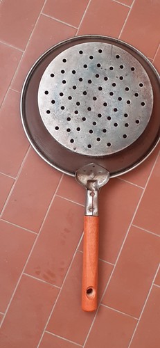Padella forata castagne cm27 - padella,