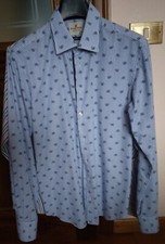 camicia uomo Cotone Stampata