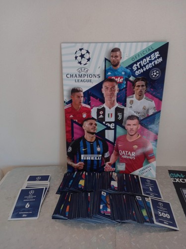 Champions league stickers - champions,