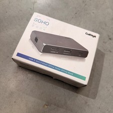 Adattatore Hub Thunderbolt USB C Gen2 10 Gb/s SOHO Dock 4K 60 Hz HDMI HDR DisplayPort