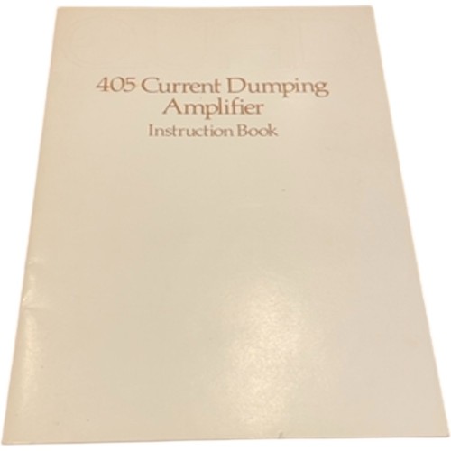 Quad 405 amplificatore dumping - quad,