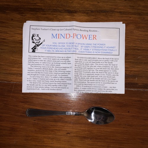 Mind power magic trick - power,