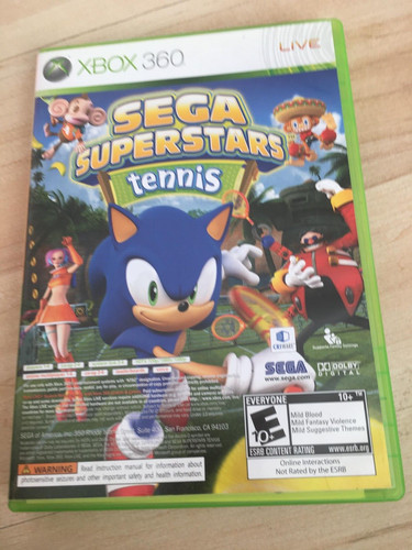 Sega superstars live arcade - sega, &