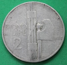 1923 Italy 2 Lire