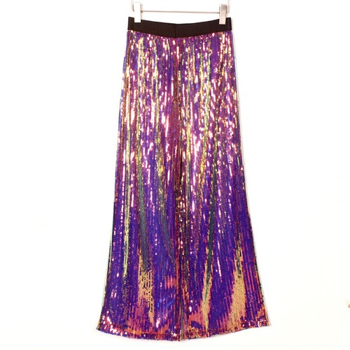 Donna paillettes pantaloni - donna,