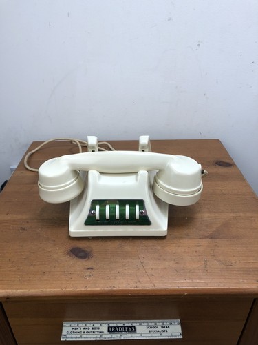 Ivory bakelite gecophone - ivory,