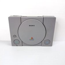 PS1 Grigia SOLO Console + Cavi Ottime Condizioni - Testata Funzionante