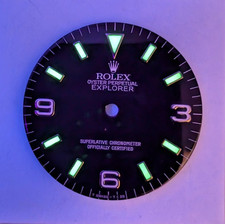 Quadrante Rolex Explorer 14270 T SWISS  25 T Trizio Vintage ORIGINALE 114270