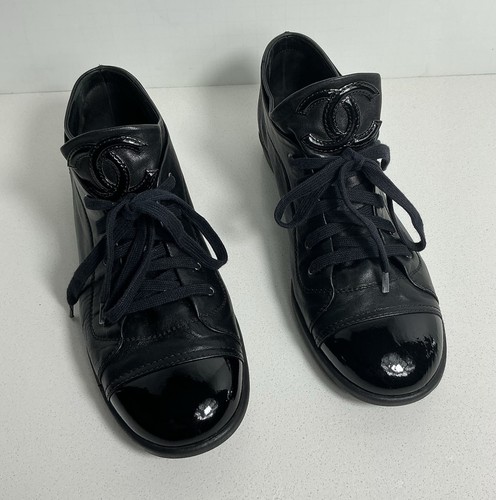 Chanel 12c black leather - 12c,