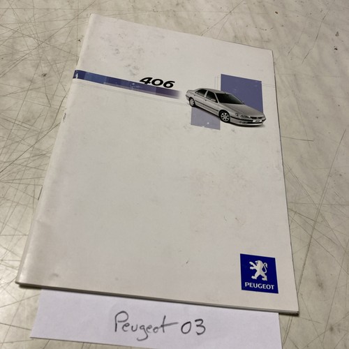 Peugeot 406 2002 prospectus