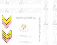 Adesivi Telaio BATTAGLIN Giro