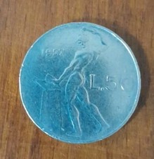 50 Lire Anno 1957