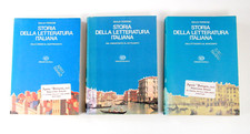 Storia della Letteratura Italiana 3 Volumi Einaudi Scuola Giulio Ferroni Libri