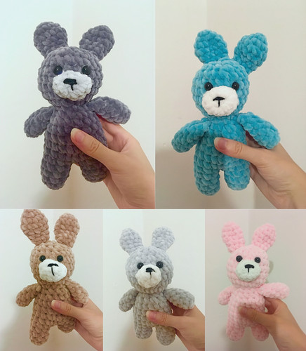 Amigurumi uncinetto coniglio - amigurumi,