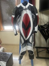 Tuta Moto Intera in Pelle Usata T48