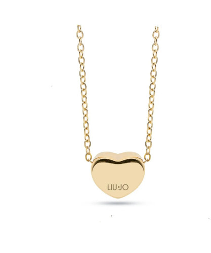 Collana donna acciaio dorato - collana,