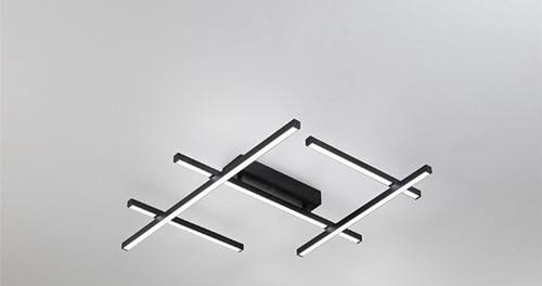 Perenz 8088 plafoniera nera - plafoniera,