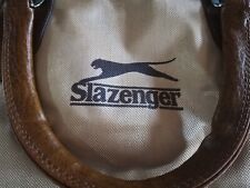 BORSA BORSE VINTAGE PORTA RACCHETTE TENNIS MAXIMA SLAZENGER 