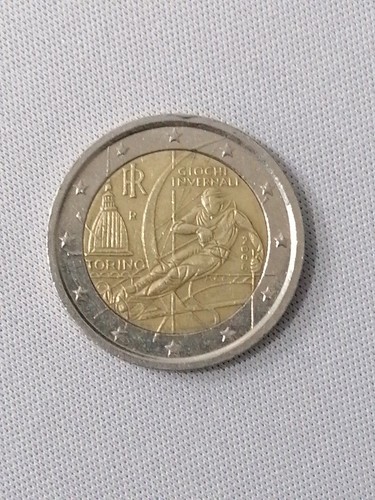 Moneta rara euro giochi - rara,