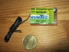 Mini Ricevitore WumTec WT 64 C & Canale (Banda 40 Mhz) FM con Quarzo 53