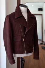 Giacca uomo pelle marrone - pelle, pura