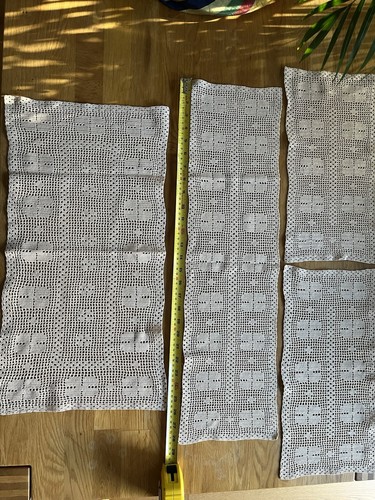 Vintage cream cotton - vintage, doilies