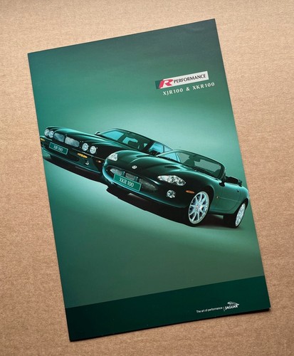 Brochure jaguar xjr 100 - jaguar, e