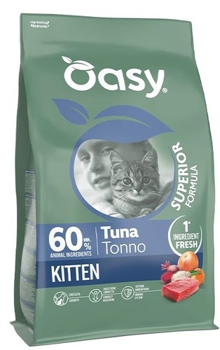 Oasy crocchette gatto cucciolo - oasy,