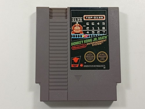 Donkey kong math nintendo - kong, jr.