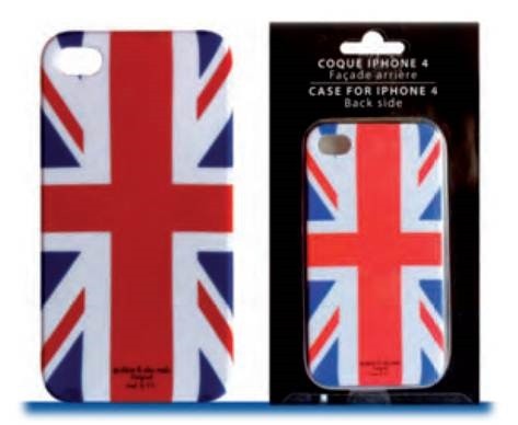 Cover iphone bandiera uk - iphone, 4