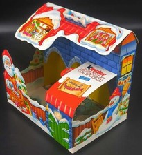 KINDER Sorpresa SQUALIBABA NATALE diorama casetta box 6x uova limited edition