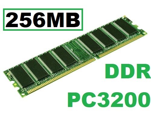 256mb ddr ddr1 ram - 256mb,