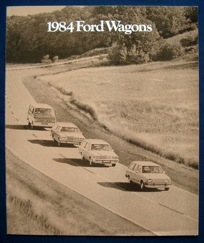 Brochure depliant ford wagons - ford,