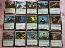 LOTTO 30 CARTE PER MAZZO COMMANDER ELFO / ELVES MAGIC MTG (Masked Vandal, Savra)