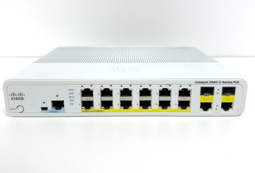Cisco c2960c 12pc - cisco, ws-c2960c-12pc-l