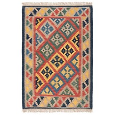 Kilim 121x84 CM Intrecciato a