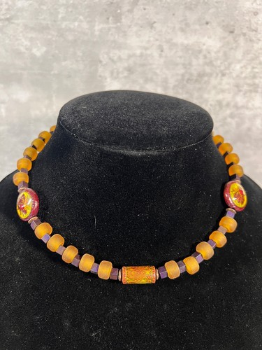 Collana perline artigianali - di,